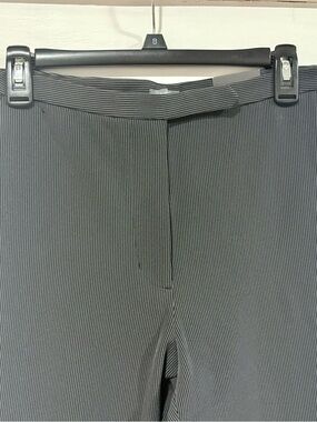 Worthington Slim Leg Pinstripe Pants in Black and Gray